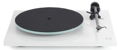 GRAMOFON ANALOGOWY Z WKŁADKĄ REGA CARBON MM REGA PLANAR 2 (P2) BIAŁY POŁYSK