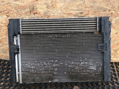 Bmw 3 e90 e91 дизель радіатор вентилятор комплект фото №1