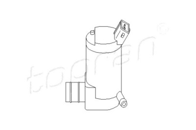 Topran помпа розпилювача 12v citroen ax berlin фото №1