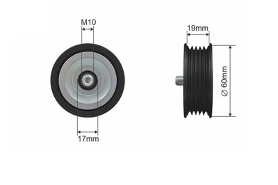 ROLLO TENSOR CORREA WIELOROWKOWEGO HYUNDAI ACCENT 3 ACCENT IV ELANTRA G  