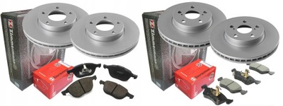 Тормозные диски тормозные колодки p+t zimmermann ford kuga i фото №1