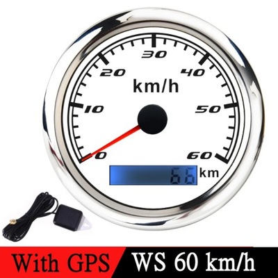 300 km/h 200km/h 120km/h 60 km/h Waterproof 85MM GPS Speedometer Spe~78037