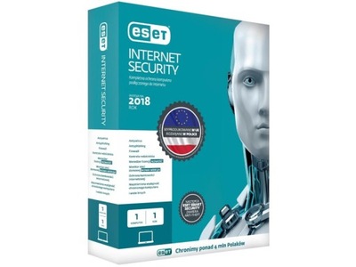 Antywirus ESET Internet Security 1 URZĄDZENIE