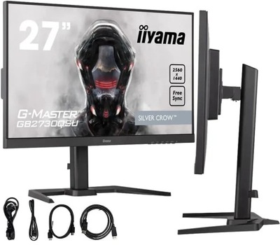 Monitor iiyama G-Master 27' WQHD LED 1ms 75Hz HDMI
