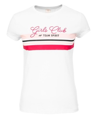 4F Koszulka dla dziewczynki t-shirt roz.146