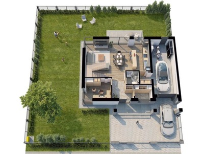 Dom, Warszawa, Wawer, Las, 257 m²