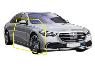 Mercedes w223 четверть передняя перед правая фото №1