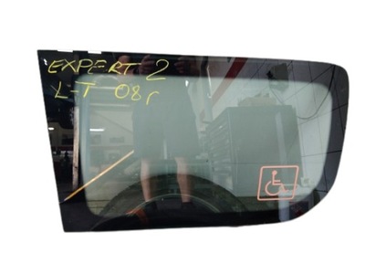 Peugeot expert ii long стекло левый bok long фото №1