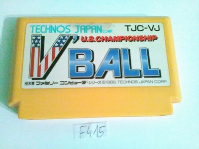 V-Ball Volleyball Famicom Pegasus