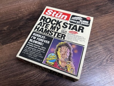 COMMODORE 64/128 GRA W BOXIE - ROCKSTAR ATE MY HAMSTER