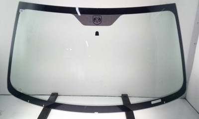 Стекло лобовое dodge ram 2003-2009 оригинальная зелёный nowa фото №1