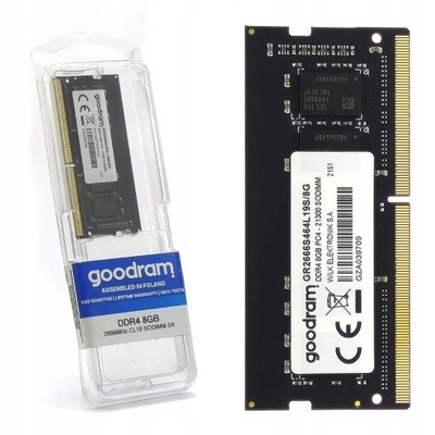 Pamięć RAM DDR4 Goodram GR2666S464L19S/8G 8 GB