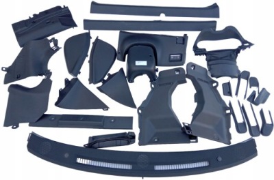 Защита пластик накладка infiniti q60 3.0 2wd rwd 2017- фото №1