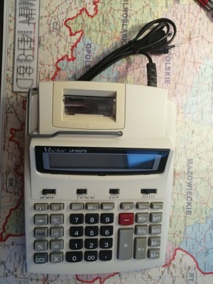 Kalkulator biurowy z drukarką VECTOR LP-203TS II