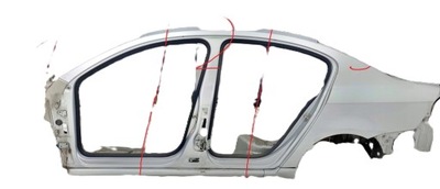 Чверть ліва vw passat b7 sedan la7w lc9x фото №1