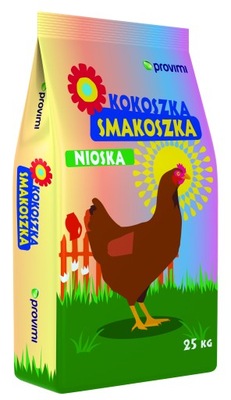 Kokoszka Smakoszka pasza dla kur niosek 10 kg