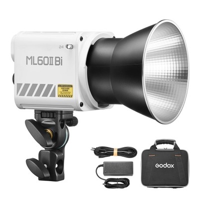 Dwukolorowa lampa wideo LED GODOX ML60II Bi 70W