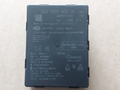 Audi tt модуль 3q0959435n блок управления фото №1