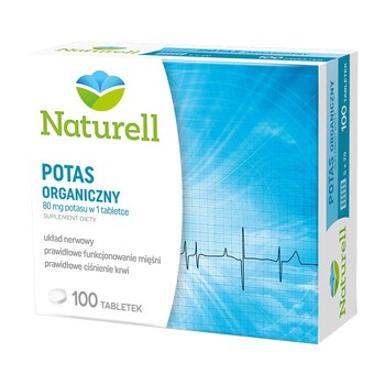 Naturell Potas organiczny 100 tabl.