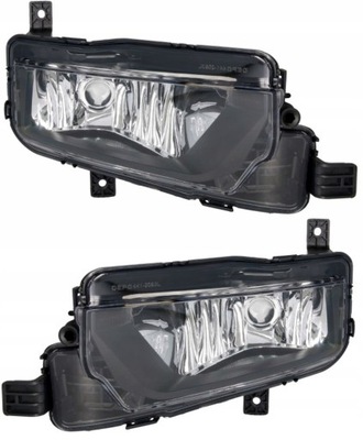 Vw caddy лампа протитуманна протитуманна фара комплект фото №1