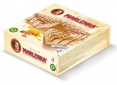 Marlenka Tort Miodowo-Orzechowy 800 g