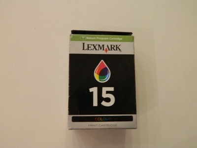 Tusz Lexmark 15 kolor 18C2110E Oryginał