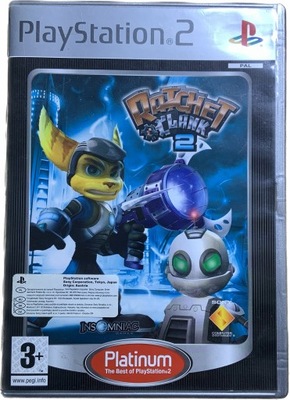 RATCHET CLANK 2 płyta ideał- komplet Z PL PS2