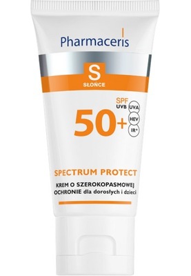 PHARMACERIS S Krem do opalania dla dorosłych i dzieci SPF 50 50 ml