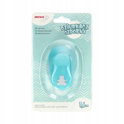 DZIURKACZ OZDOBNY 1,6CM MIŚ BREWIS