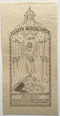 Ex-libris Joseph Monsalvatje