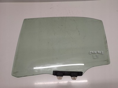 Civic vii 7 sedan 04-06 стекло дверь левая задняя фото №1