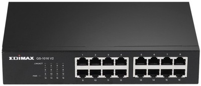 Switch przełącznik 16x 1GbE RJ45 1000 Mb/s zarządzalny Edimax GS-1016 V2