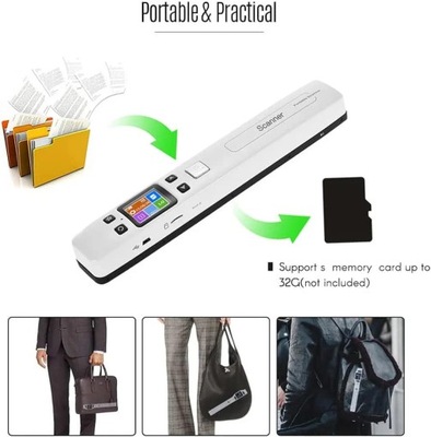 scanner portable scanner z wifi bez karty pamieci