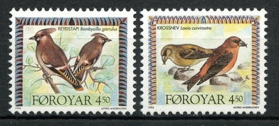 Wyspy Owcze** Mi. 298-99 Ptaki