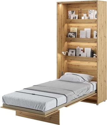 Półkotapczan Dąb Artisan 90x200 Bed Concept