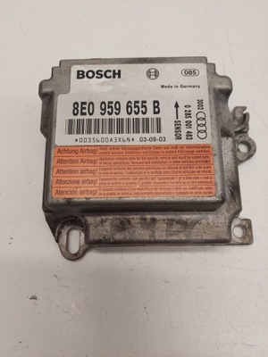 Датчик модуль подушка безопасности audi a4 b6 8e0959655b фото №1