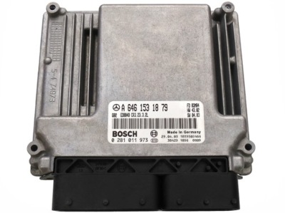 Бортовой компьютер mercedes 3.2 cdi a6461531879 0281011973 фото №1