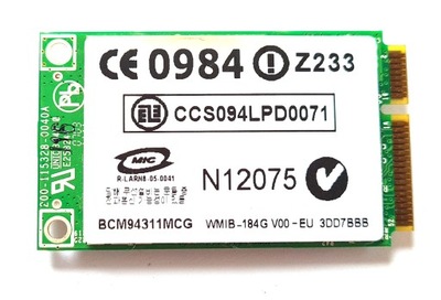 KARTA WI-FI Broadcom BCM94311MCG 802.11b / 802.11g