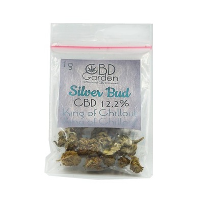 1 gram CBD Silver BUD 12,2% CBD susz - susz CBD