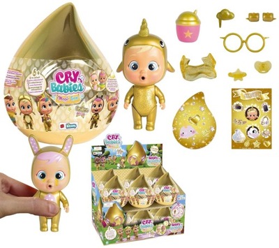 CRY BABIES GOLDEN EDITION PŁACZĄCE LALECZKI 3348