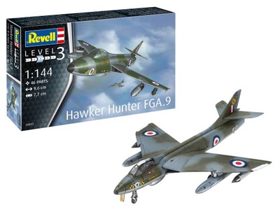 Model 1:144 Revell Hawker Hunter FGA.9 03833