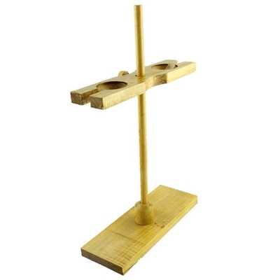 ch-Wooden 2 Holes 40CM Height Adjustable Stand