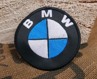 BMW Mała Naszywka Haftowana