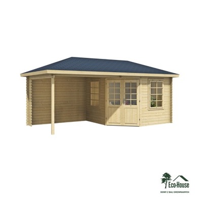 DREWNIANY DOMEK OGRODOWY 15,5M2 Z BALI