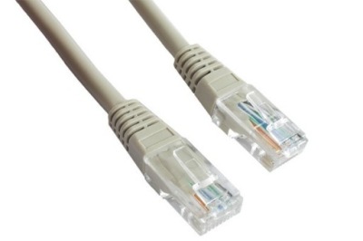 PATCHCORD GEMBIRD RJ45 OSŁONKA ZALEWANA KAT.5e UTP 2M SZARY