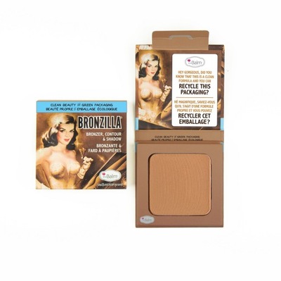 The Balm Bronzilla Bronzer Contour & Shadow matowy bronzer i cień do powiek