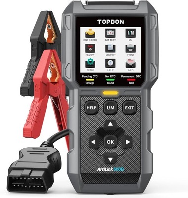 TOPDON ArtLink 500B Urządzenie diagnostyczne OBD2 Tester baterii