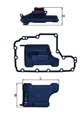 ФІЛЬТР ГИДРАВЛІЧНИЙ АВТОМАТ.SKB OPEL