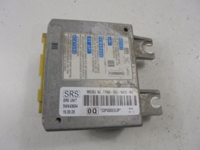 Honda city iv модуль подушка безопасности lift 77960seln412m3 фото №1