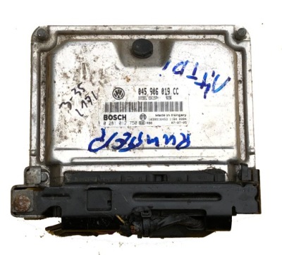 Ecu skoda roomster 1.4tdi 045906019cc 0281012750 фото №1